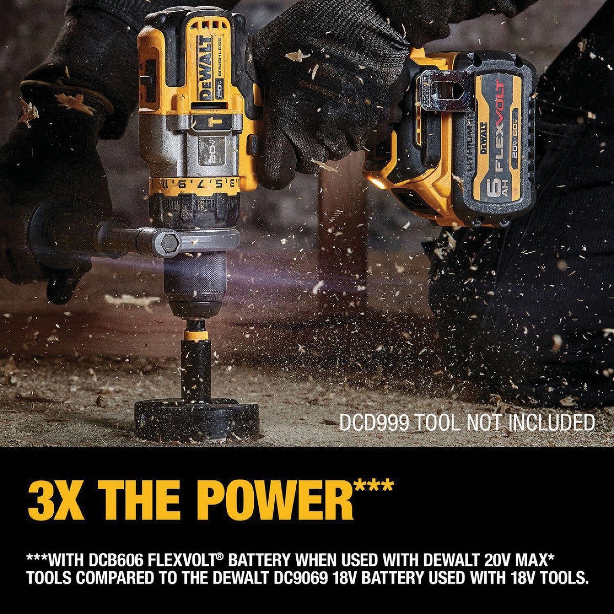 DEWALT FLEXVOLT 20V/60V MAX Lithium-Ion Ah Battery Pack Do