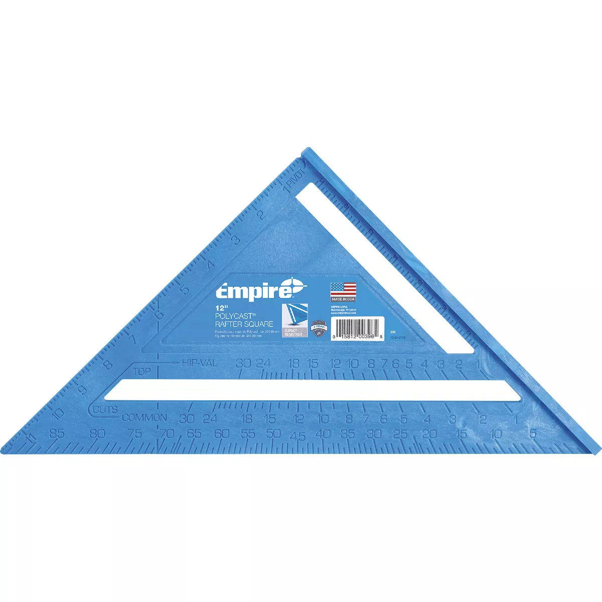 Empire 12 In. Plastic Polysquare Rafter Square | Do it Best