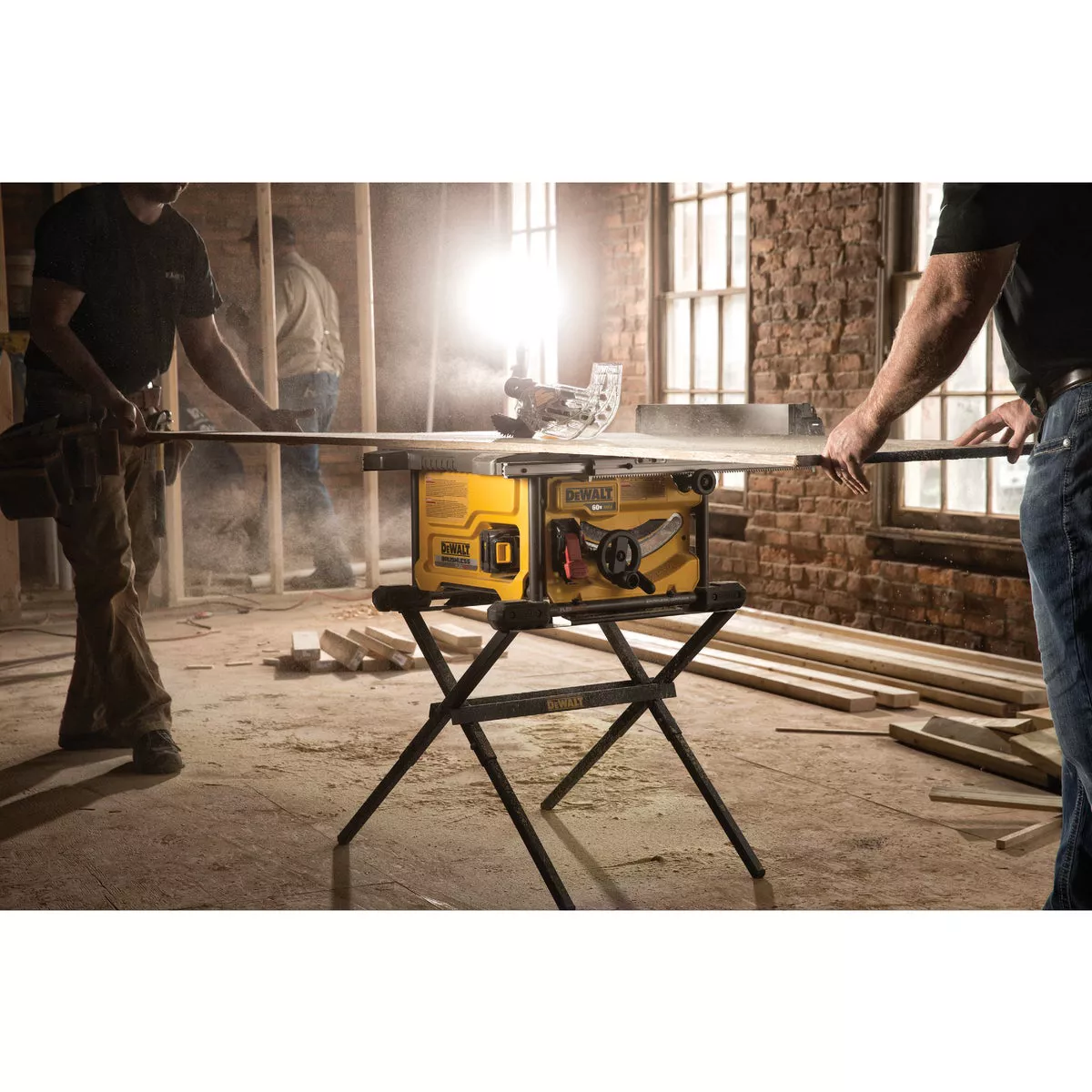 DEWALT FLEXVOLT 60V MAX Brushless 8 1 4 In. Cordless Table Saw Kit with 6.0 Ah Battery Charger Do it Best