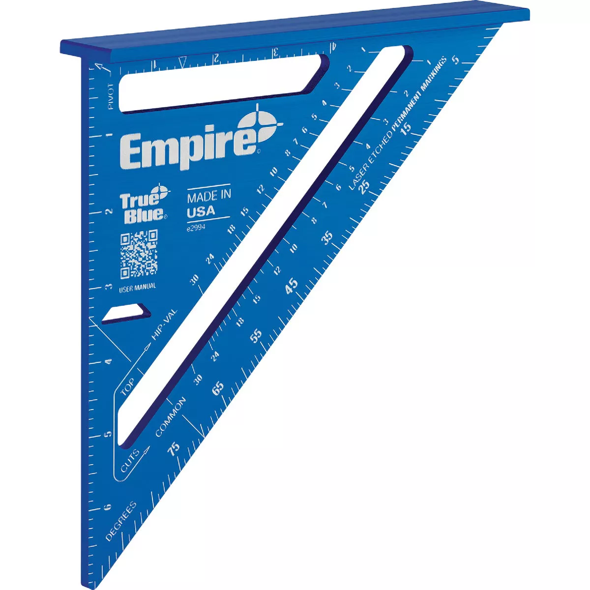 Empire True Blue 7 In. Aluminum Laser Etched Rafter Square - photo 2