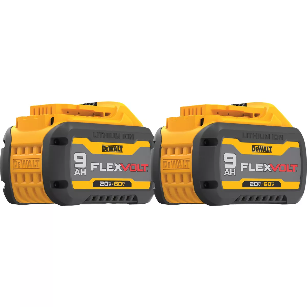 DEWALT FLEXVOLT 20V/60V MAX Lithium-Ion 9.0 Ah Battery Pack (2-Pack) - photo 4