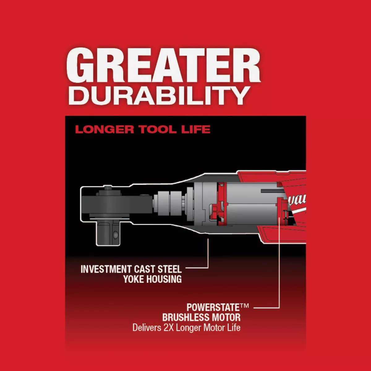 Milwaukee M12 FUEL 12-Volt Lithium-Ion Brushless 1/2 In. Cordless Ratchet (Tool Only) - photo 7