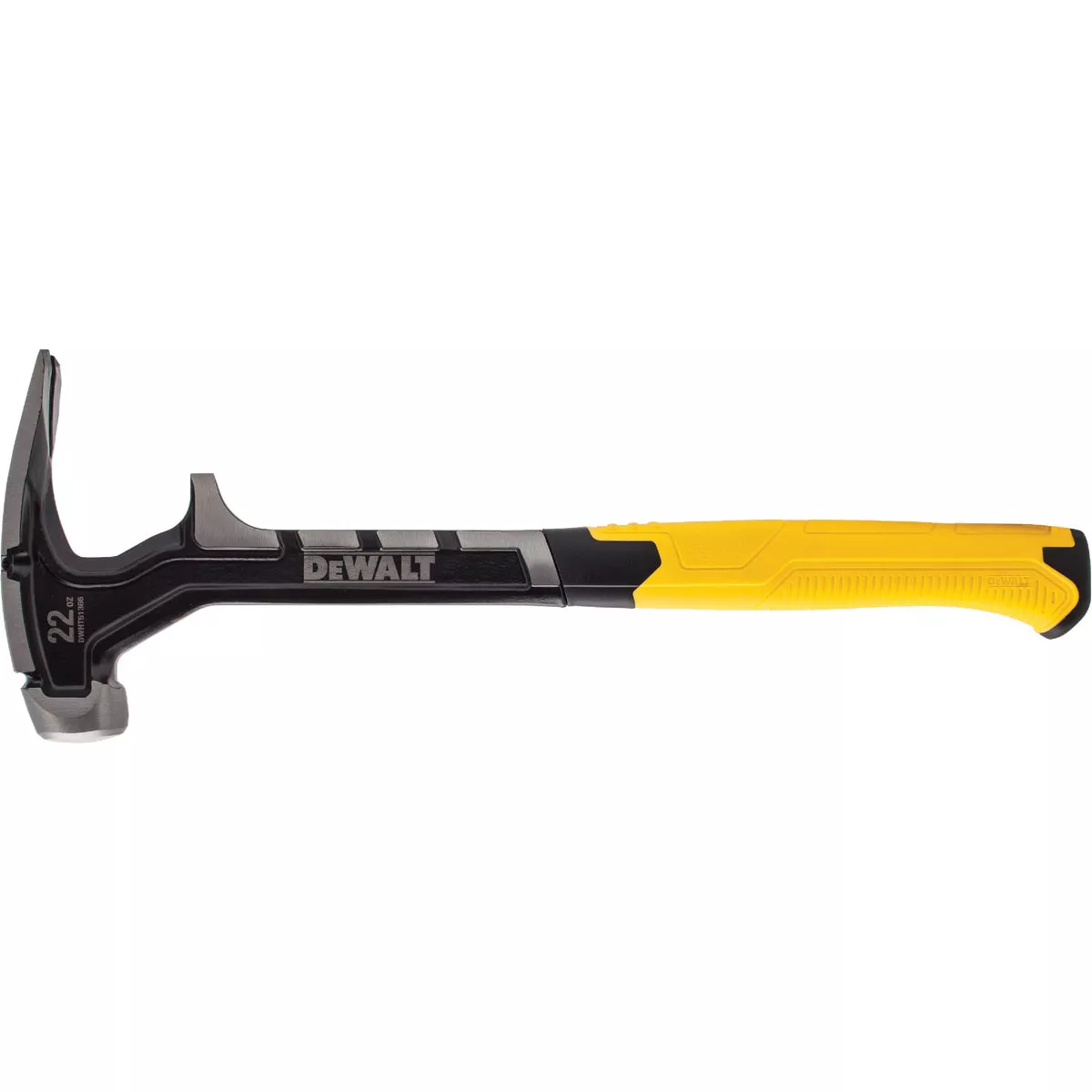 DEWALT TOUGHSERIES 22 Oz. Curved Demo Hammer with Steel Handle