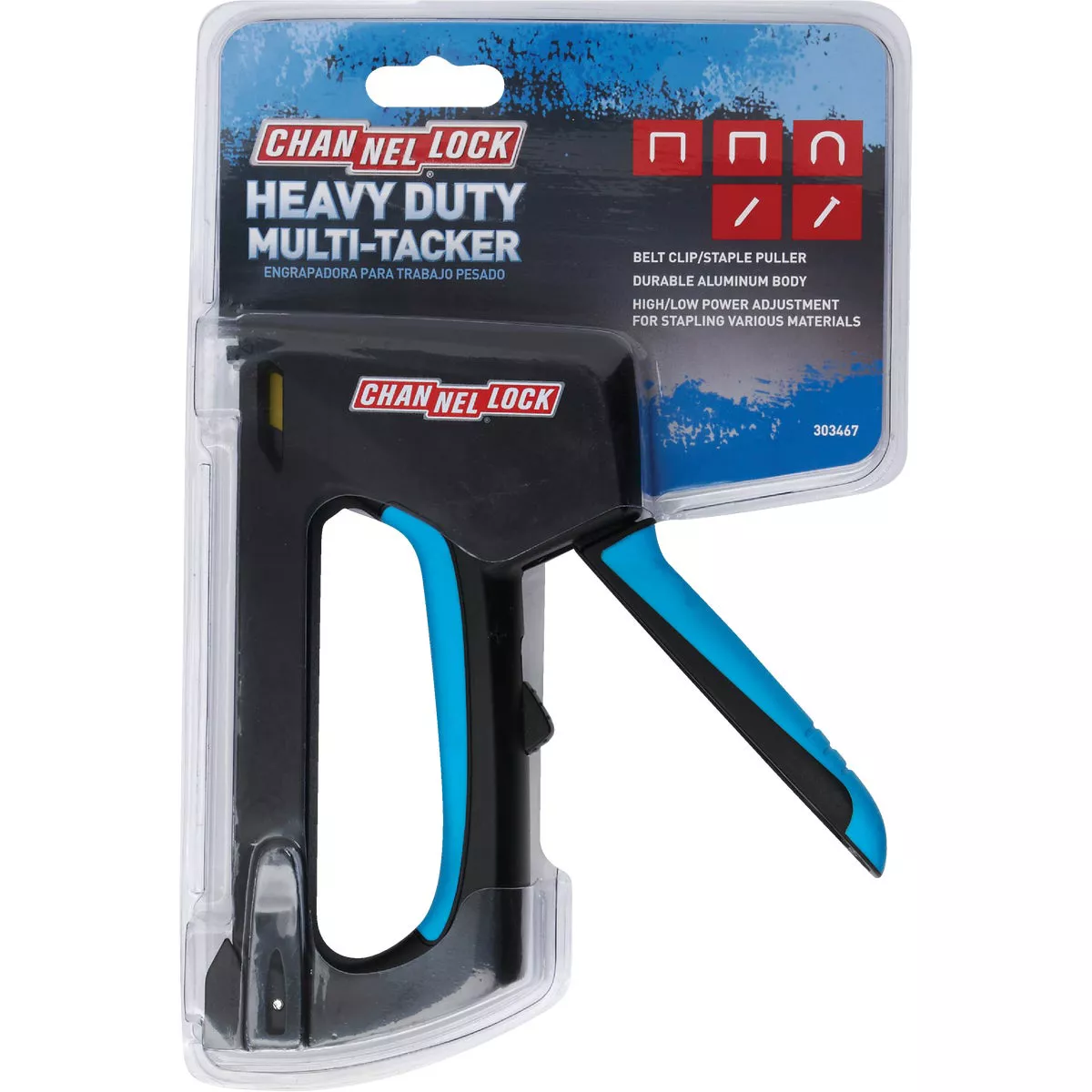 Channellock 5-in-1 Heavy Duty Multi Tacker Staple Gun - photo 2