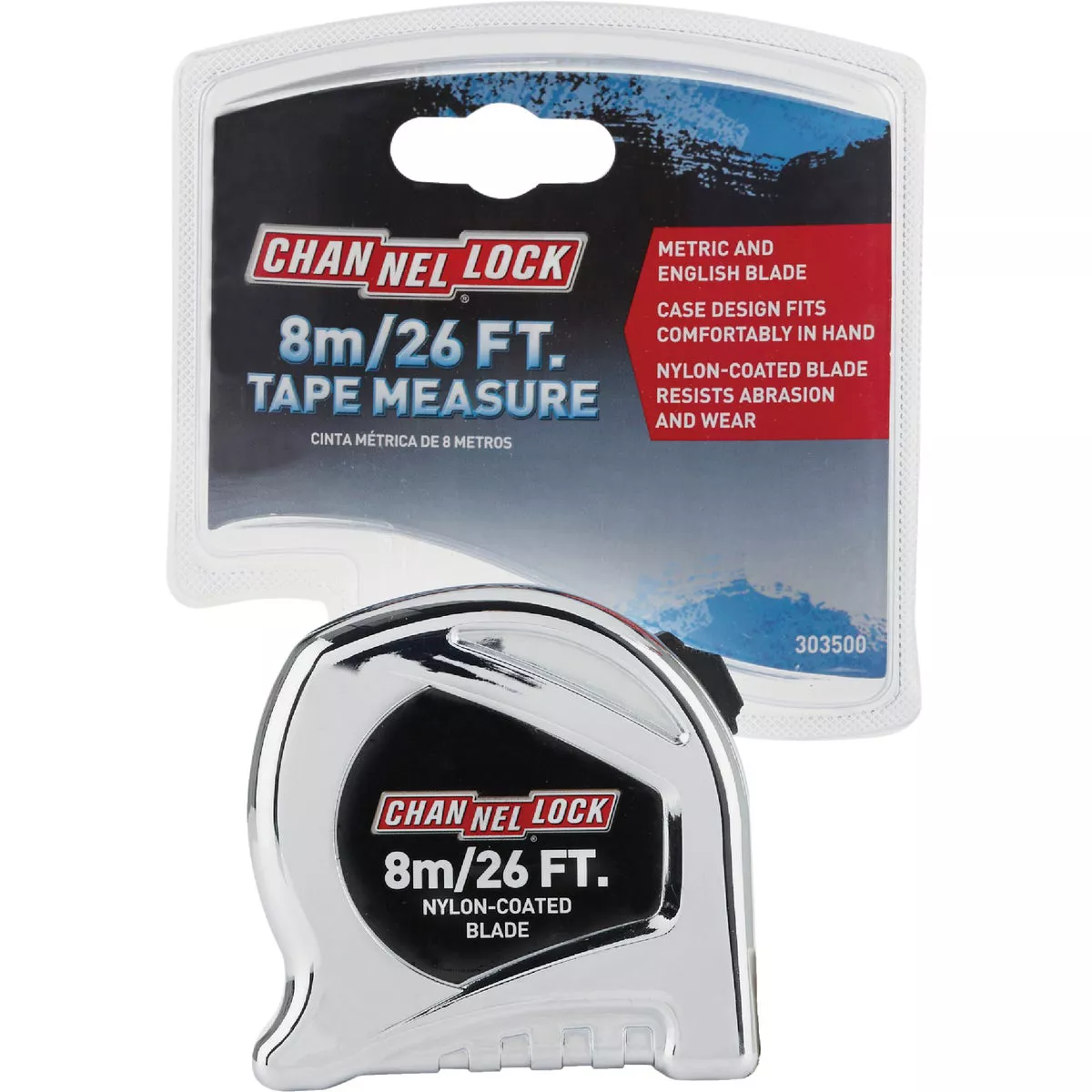 Channellock 8m/26 Ft. Metric/SAE Tape Measure - photo 2