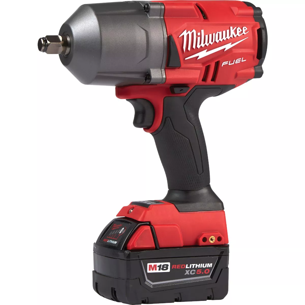 Milwaukee M18 FUEL Brushless 1/2 In. High Torque Cordless Impact Wrench Kit with Friction Ring, (2) 5.0 Resistant Batteries & Charger - photo 3