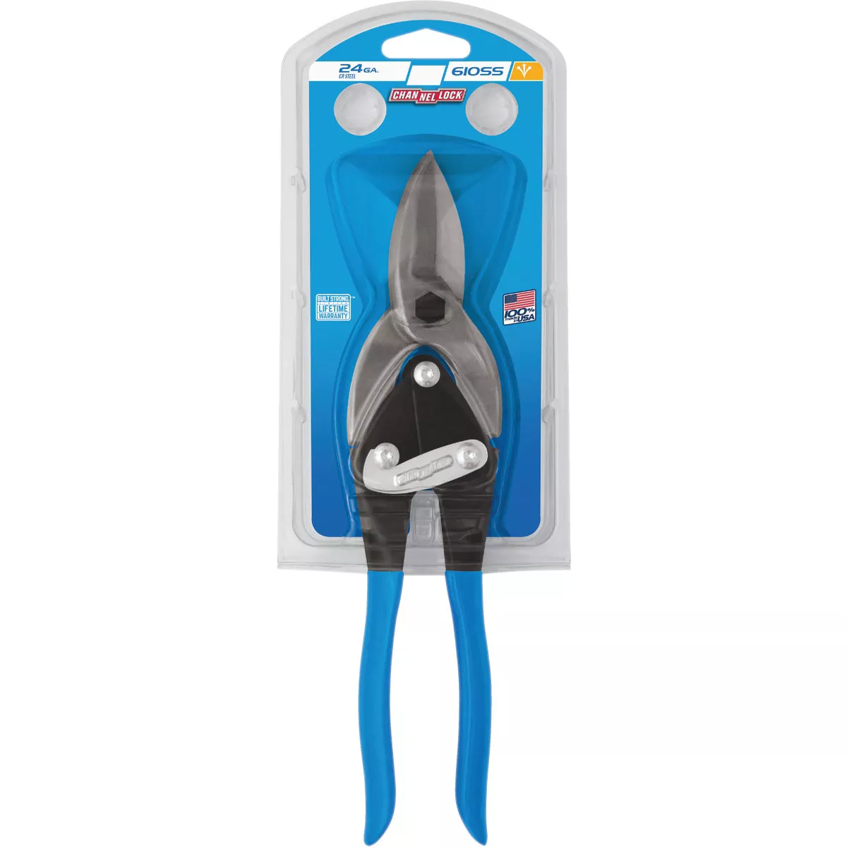 Channellock 10 In. Utility Aviation Straight Snips - photo 2