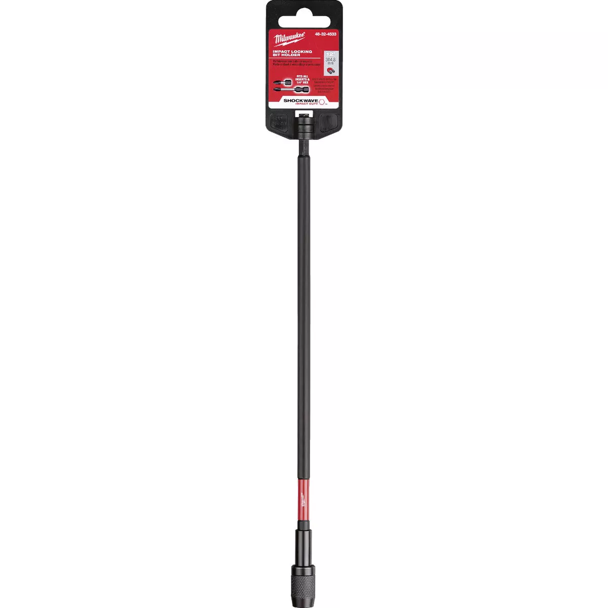 Milwaukee SHOCKWAVE 12 In. Magnetic Impact Locking Bit Holder