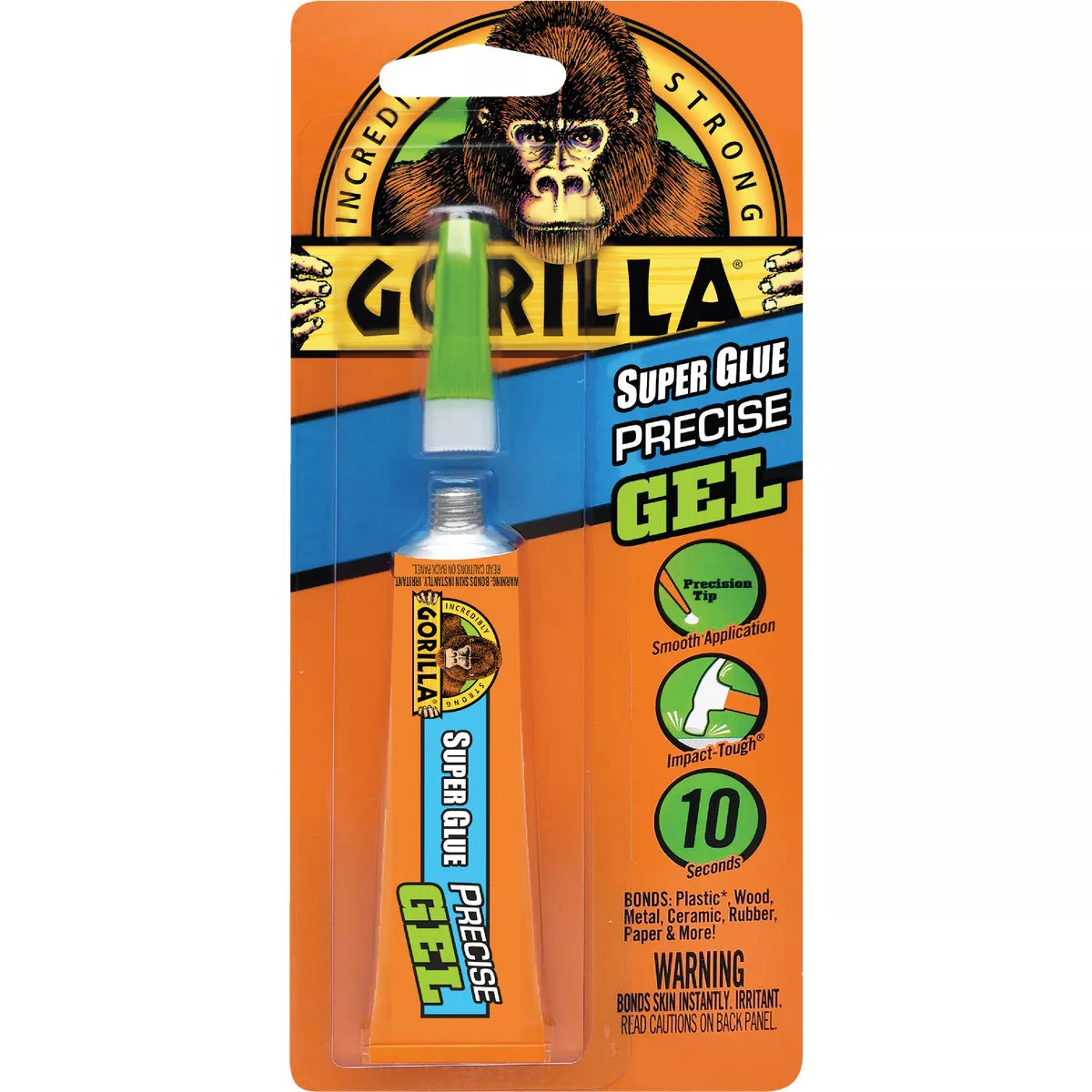Gorilla 0.53 Oz. Super Glue No Drip Gel