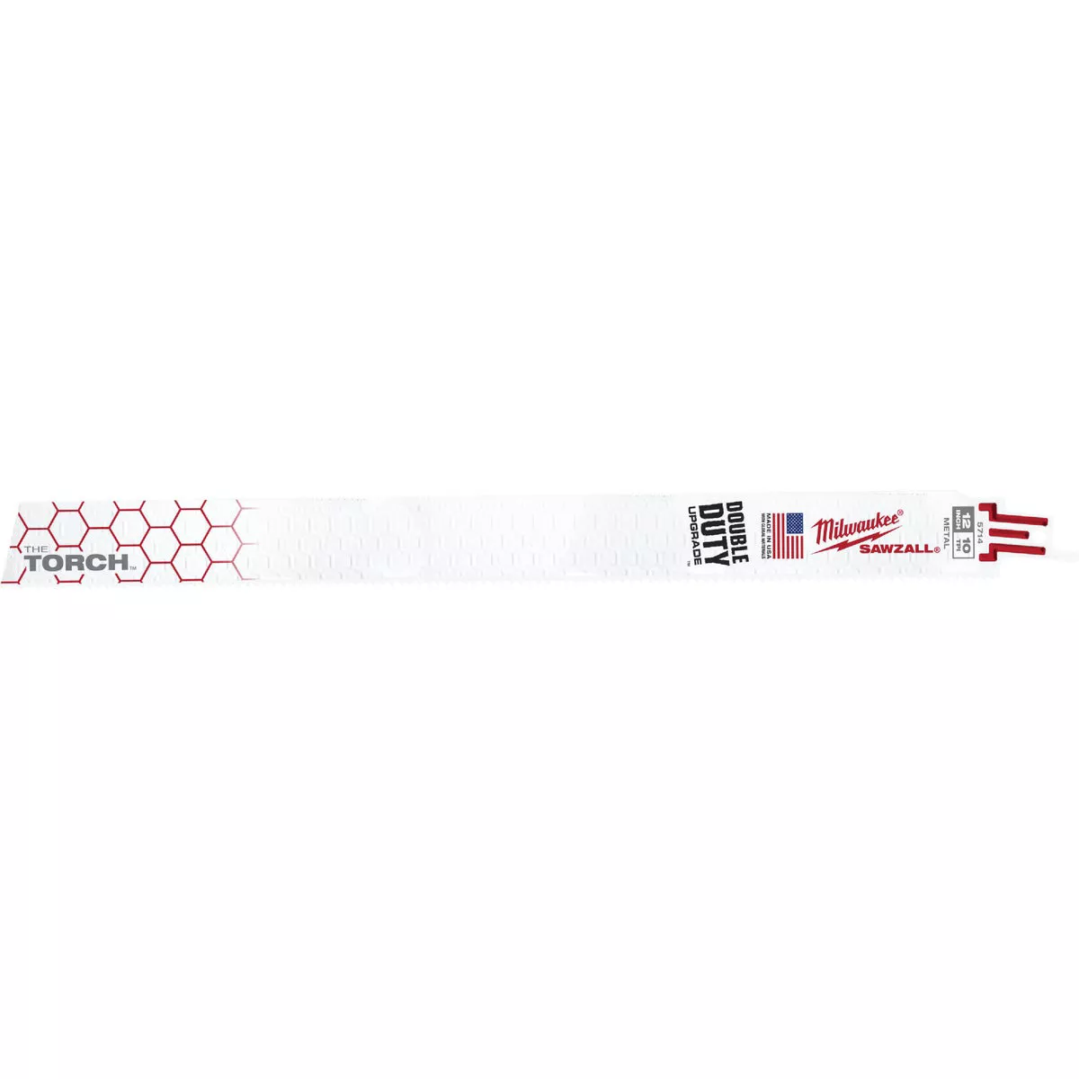 Milwaukee SAWZALL The TORCH 12 In. 10 TPI Metal Demolition Reciprocating Saw Blade (5-Pack)