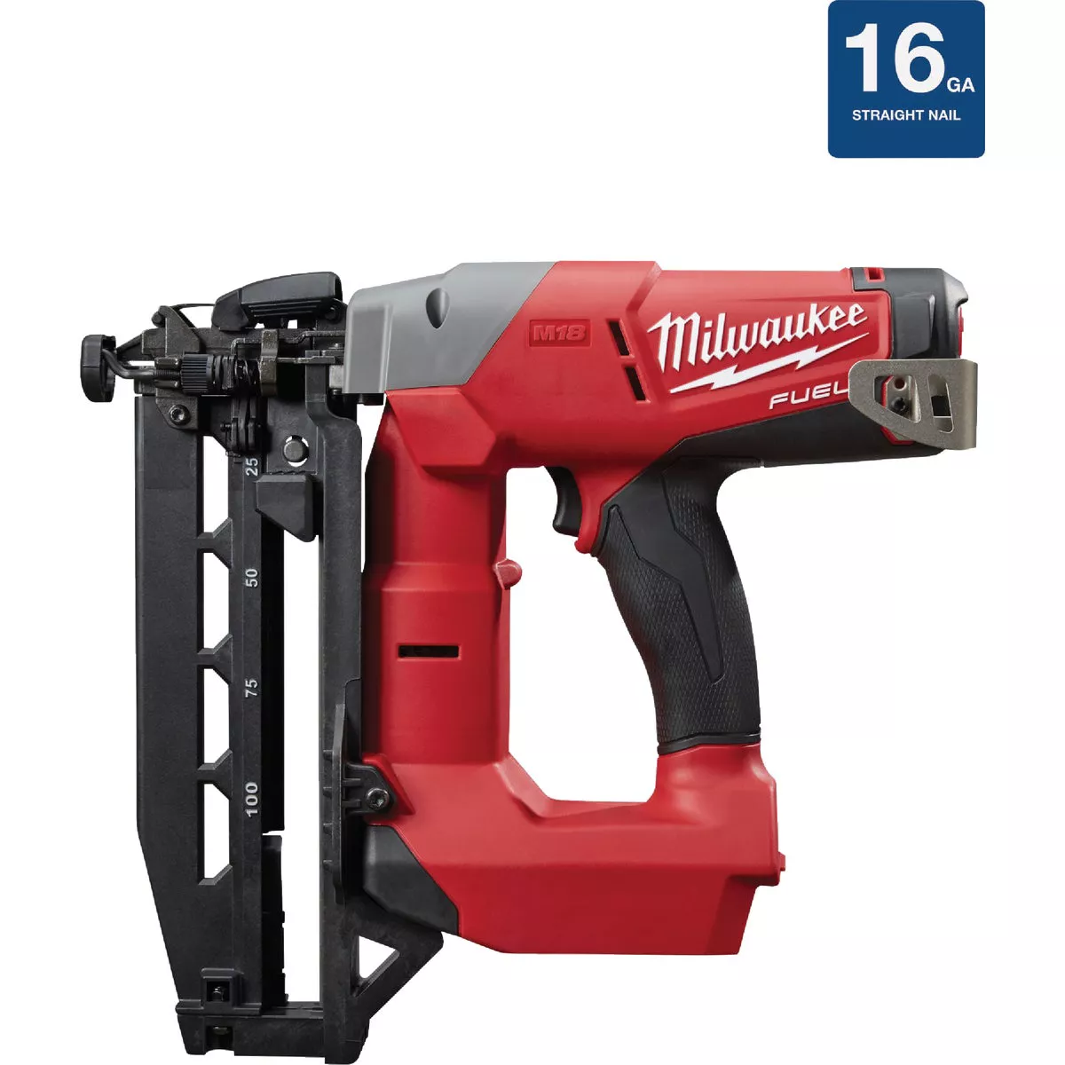 Milwaukee M18 FUEL Brushless 16-Gauge 2-1/2 In. Straight Cordless Finish Nailer (Tool Only)