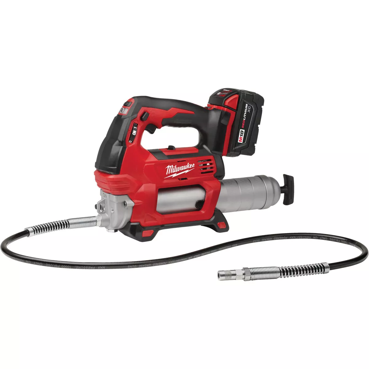 Milwaukee M18 2-Speed Cordless Grease Gun (Tool Only) - photo 2