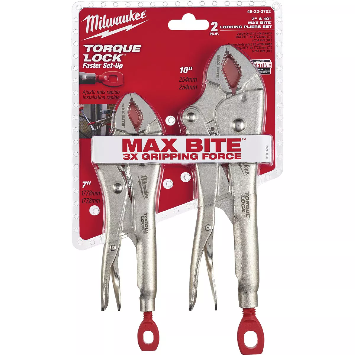 Milwaukee Maxbite Torque Lock Locking Pliers Set (2-Piece)