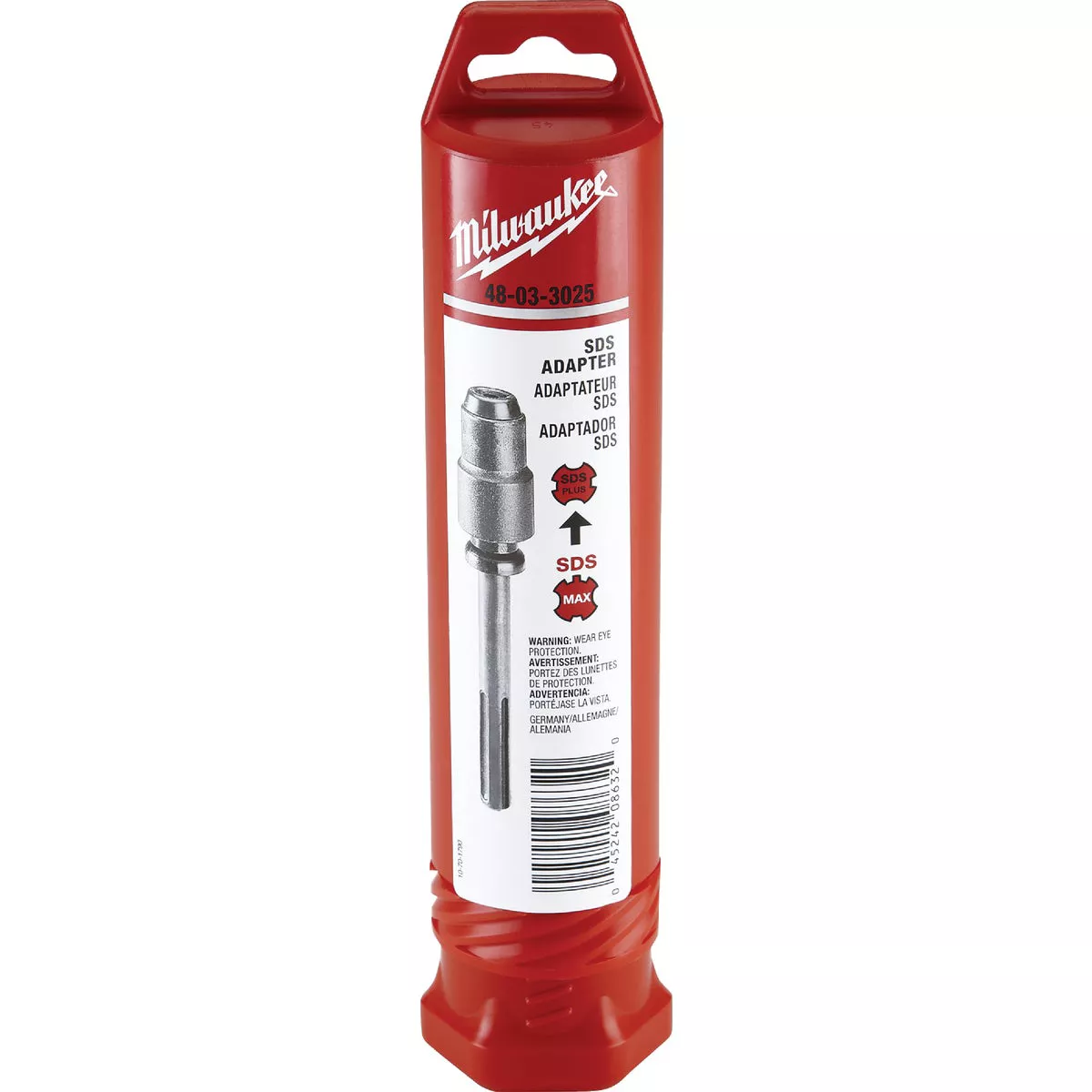 Milwaukee SDS-Max to SDS-Plus Rotary Hammer Bit Adapter