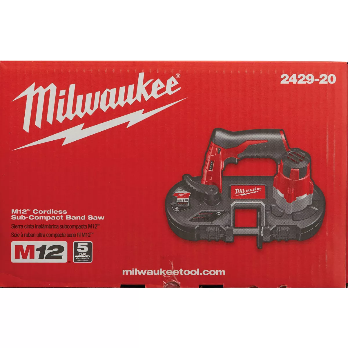 Milwaukee M12 Sub-Compact Cordless Band Saw (Tool Only) - photo 3