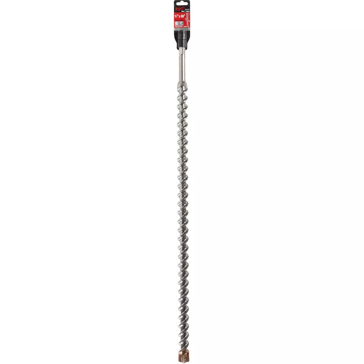 Milwaukee SDS-Max 1-1/4 In. x 36 In. 4-Cutter Rotary Hammer Drill Bit - photo 2