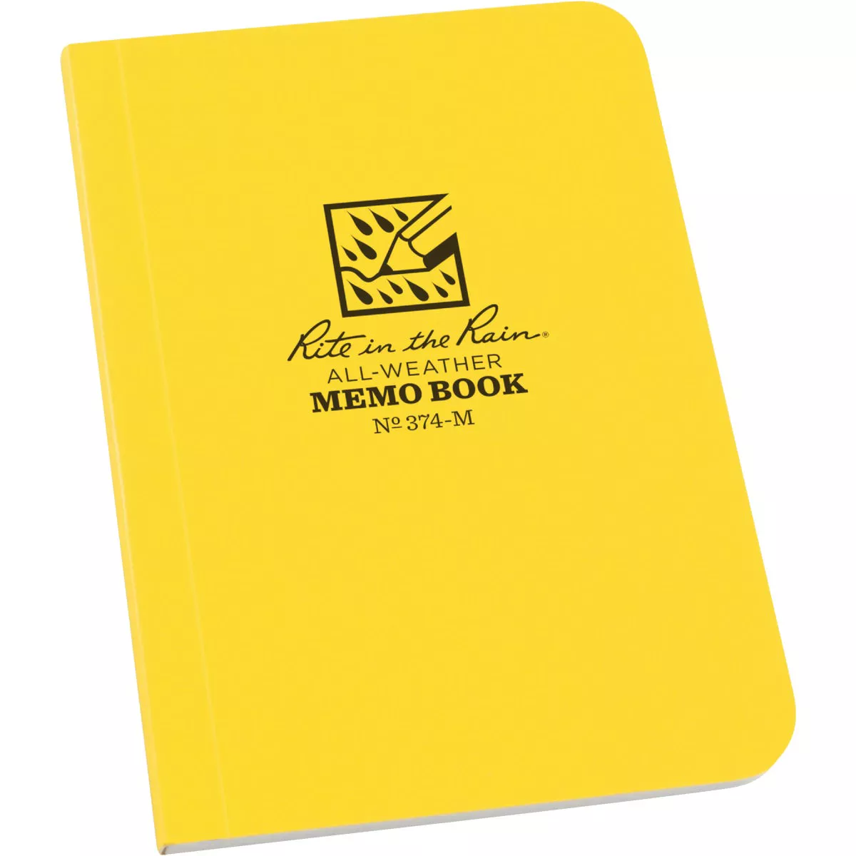 Rite in the Rain 3-1/2 In. x 5 In. 56-Sheet Soft Cover Yellow Memo Book