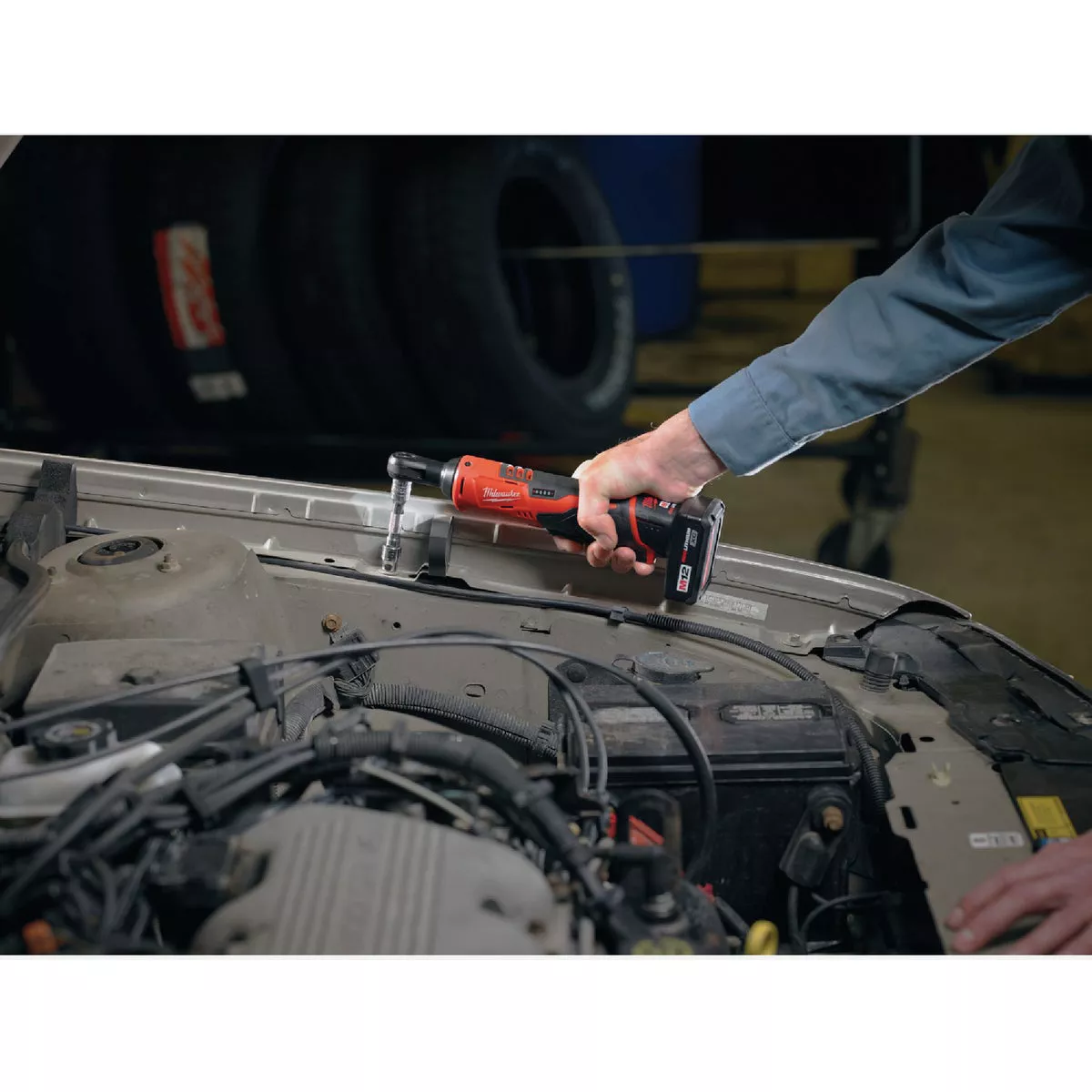 Milwaukee M12 12-Volt Lithium-Ion 3/8 In. Cordless Ratchet (Tool Only) - photo 6