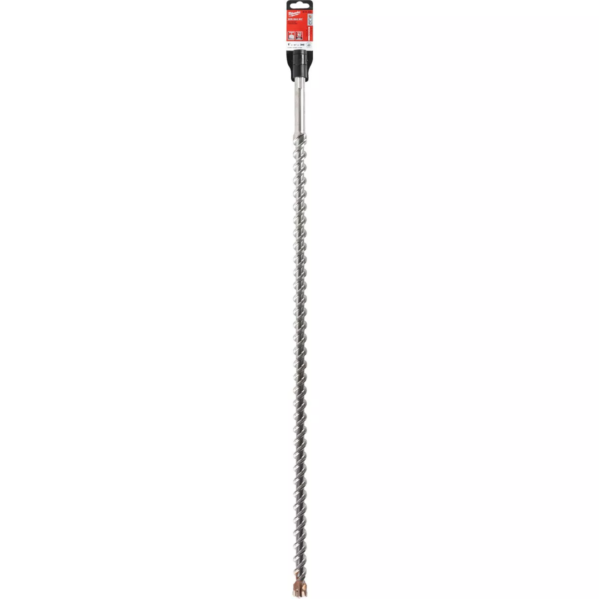 Milwaukee SDS-Max 1 In. x 36 In. 4-Cutter Rotary Hammer Drill Bit - photo 2