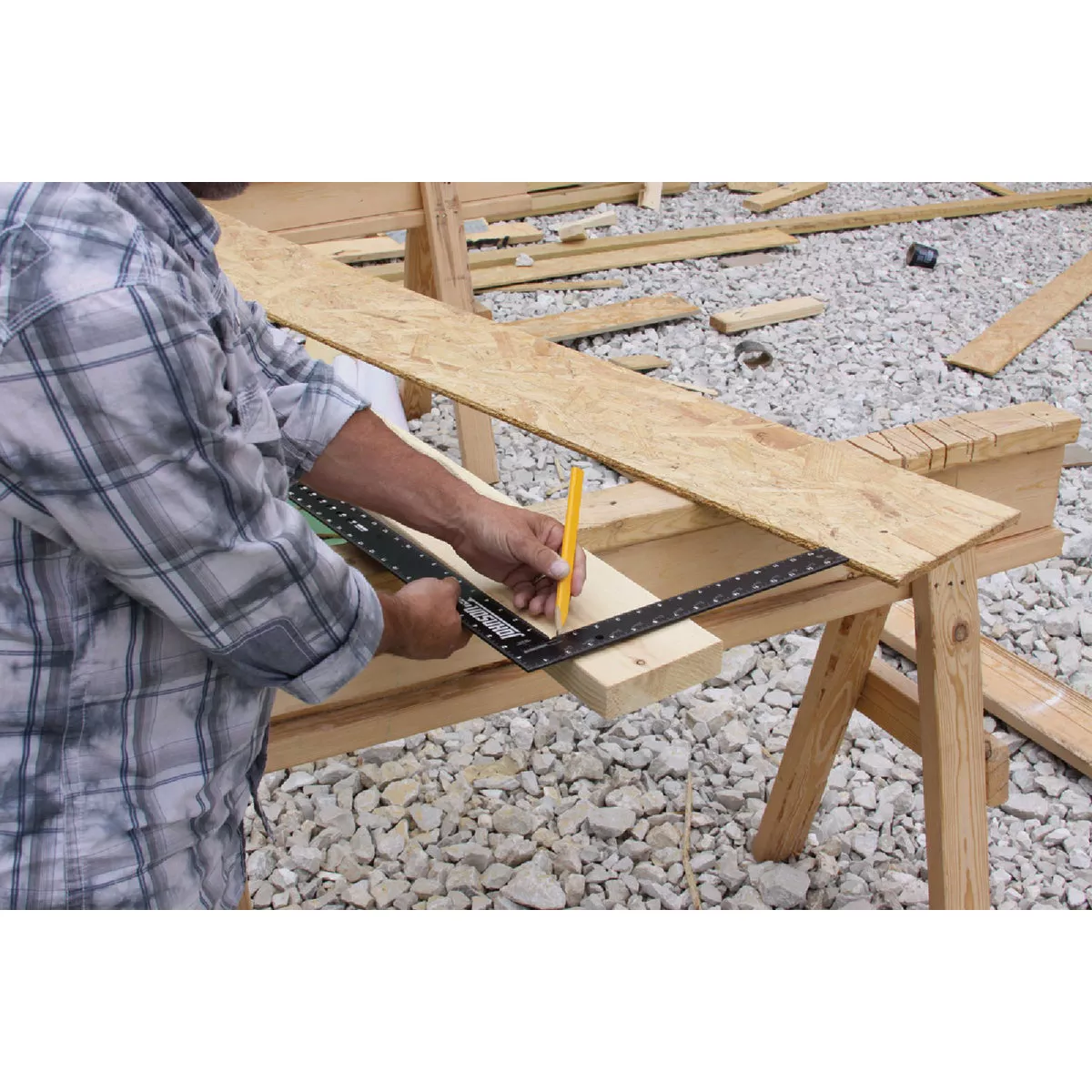 Johnson Level 16 In. x 24 In. Arc Angle Framing Square - photo 3