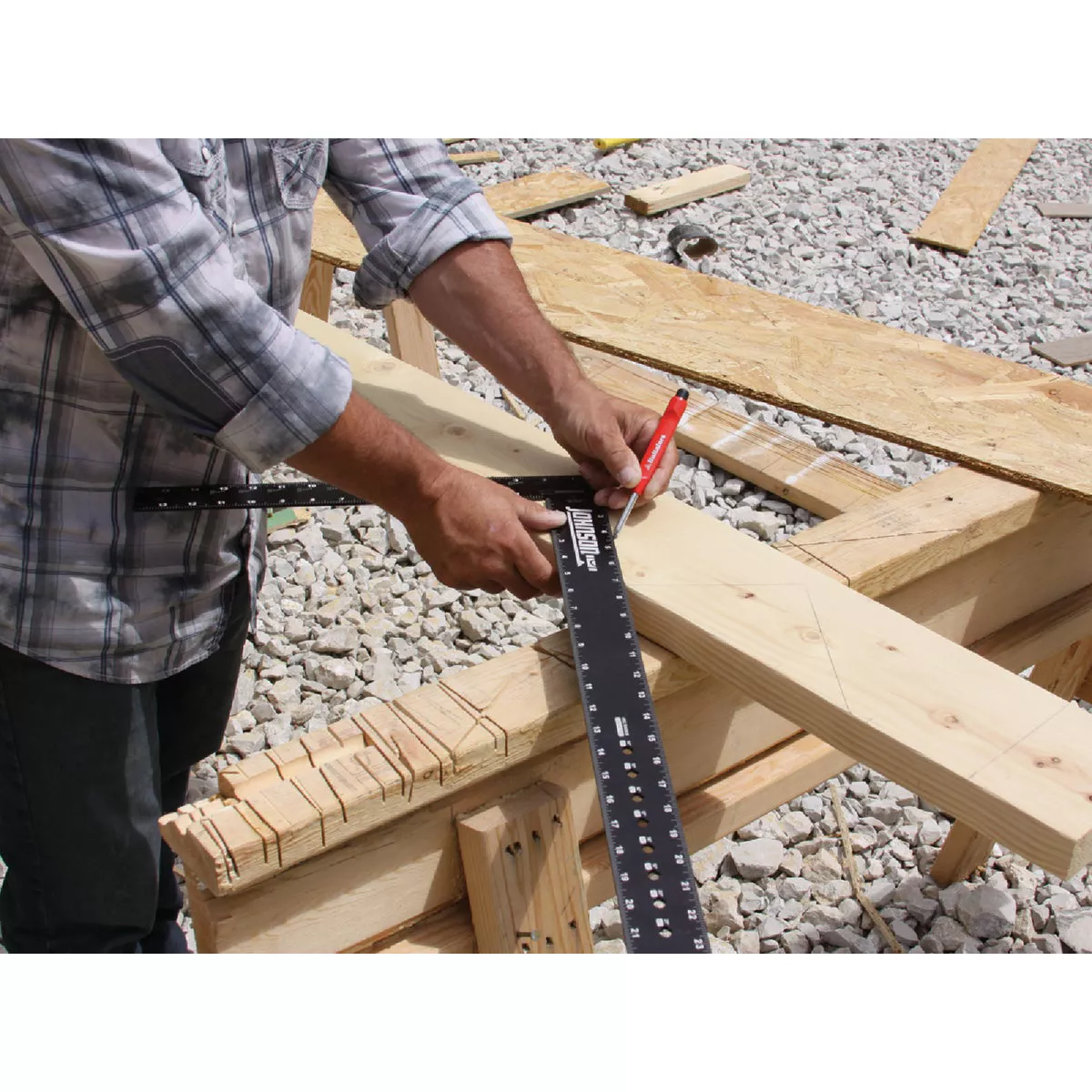 Johnson Level 16 In. x 24 In. Arc Angle Framing Square - photo 4