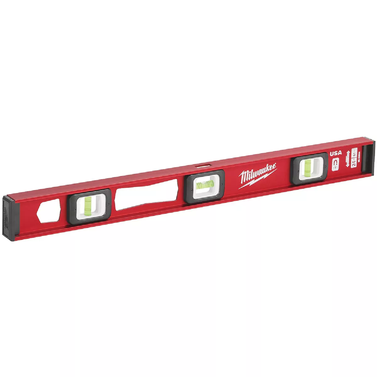 Milwaukee 24 In. Aluminum Magnetic I-Beam Level - photo 4
