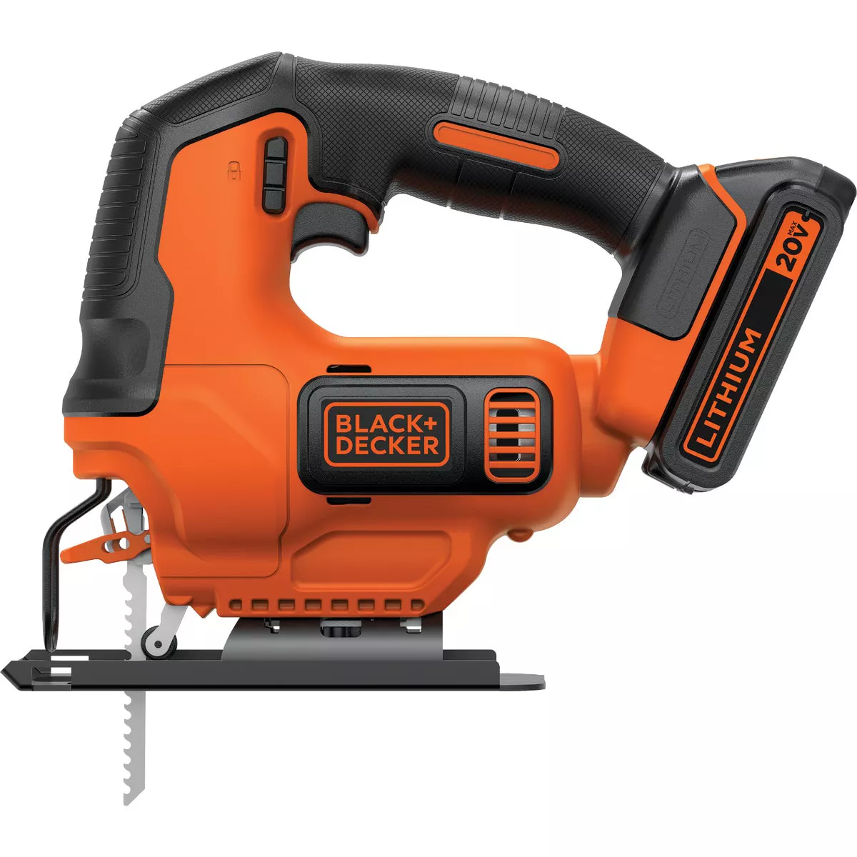 Black & Decker 20 Volt MAX Lithium-Ion 1.5 Ah Cordless Jig Saw Kit - photo 5