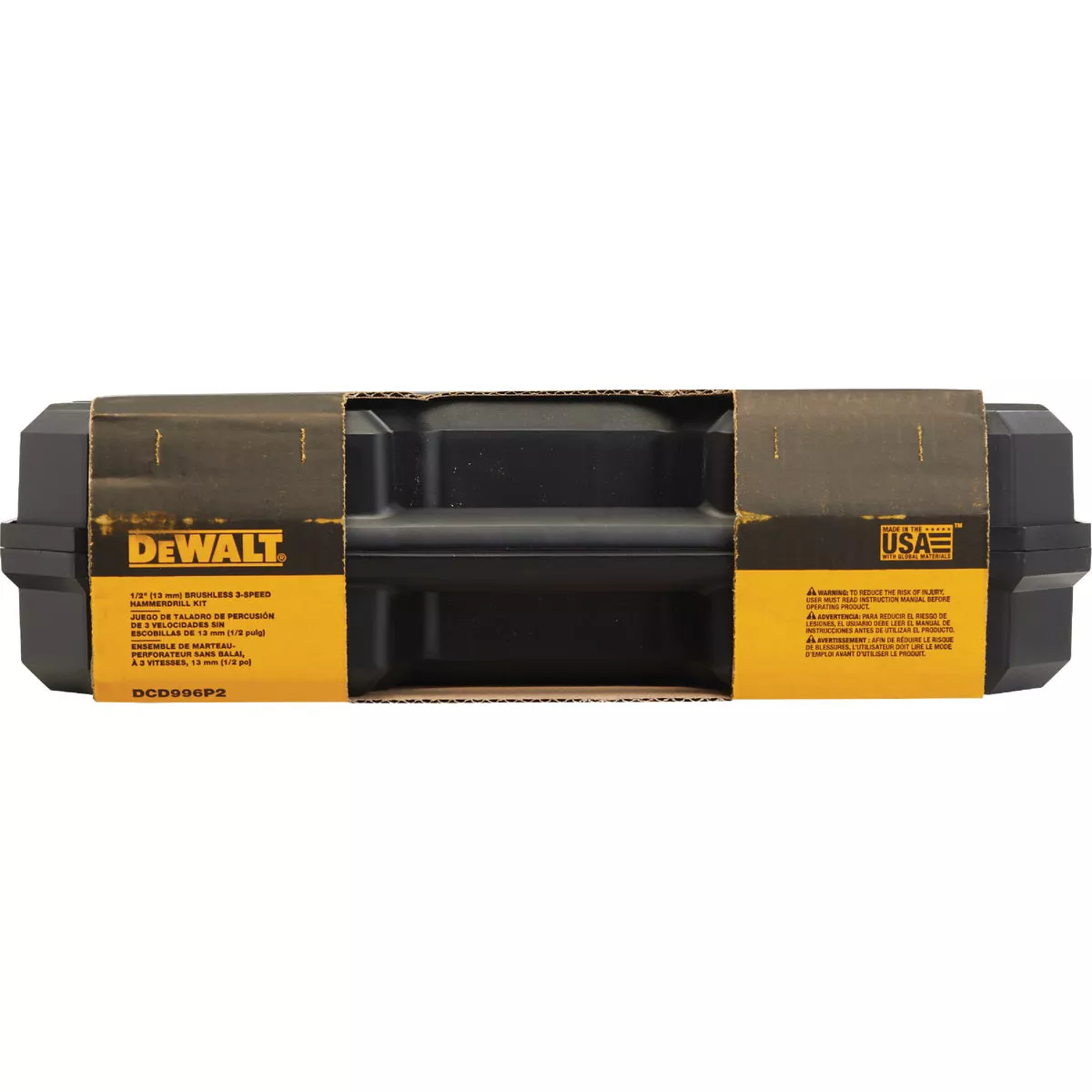 DEWALT 20V MAX XR Brushless 1/2 In. 3-Speed Cordless Hammer Drill Kit with (2) 5.0 Ah Batteries & Charger - photo 3