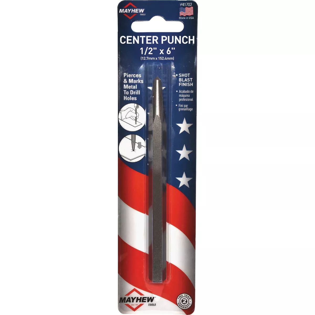 Mayhew Tools 1/2 In. Center Punch - photo 4