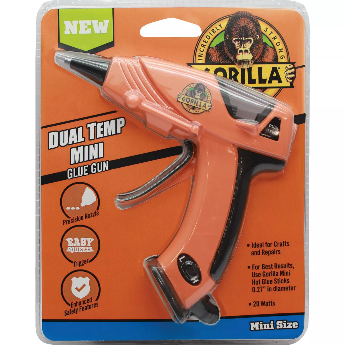 Gorilla Dual-Temp Mini Glue Gun