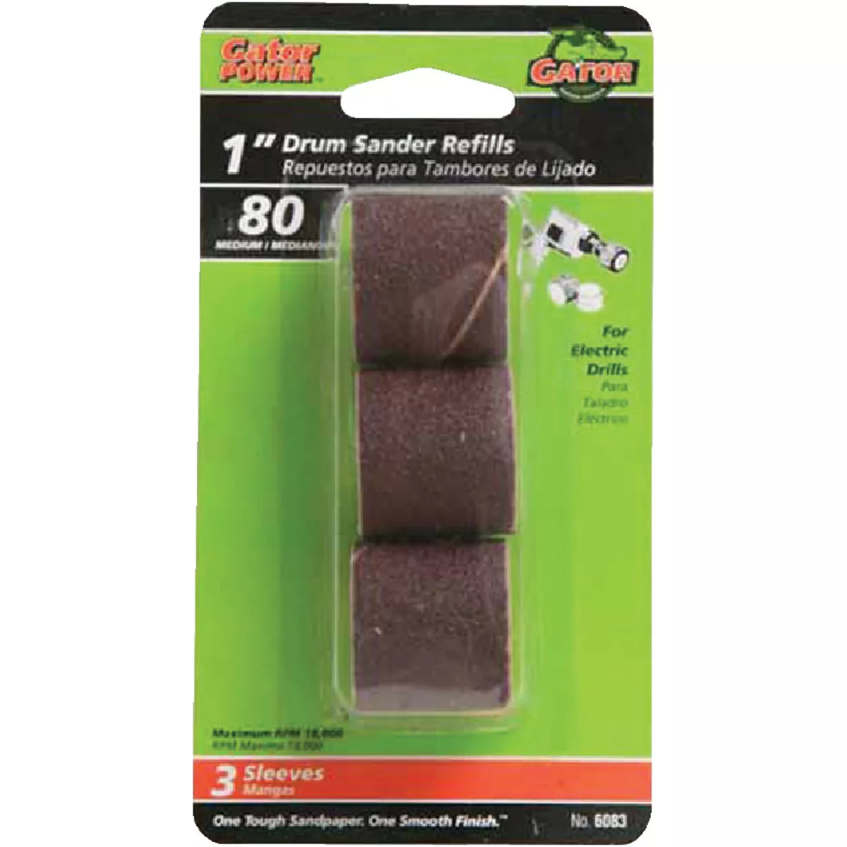 Gator 1 In. x 1 In. 50 Grit Drum Sander Refills (3-Pack)