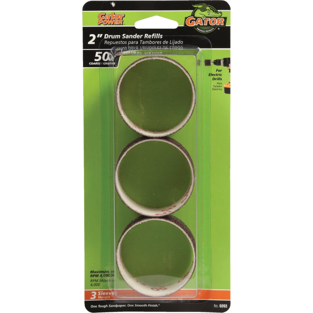 Gator 11/2 In. x 2 In. 50 Grit Drum Sander Refills (3Pack) Do it Best