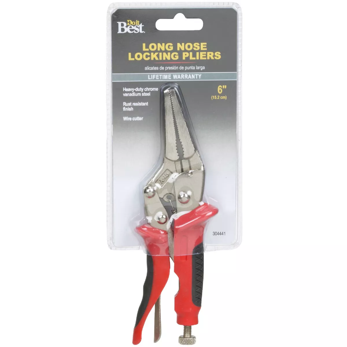 Do it Best 6 In. Long Nose Locking Pliers - photo 2
