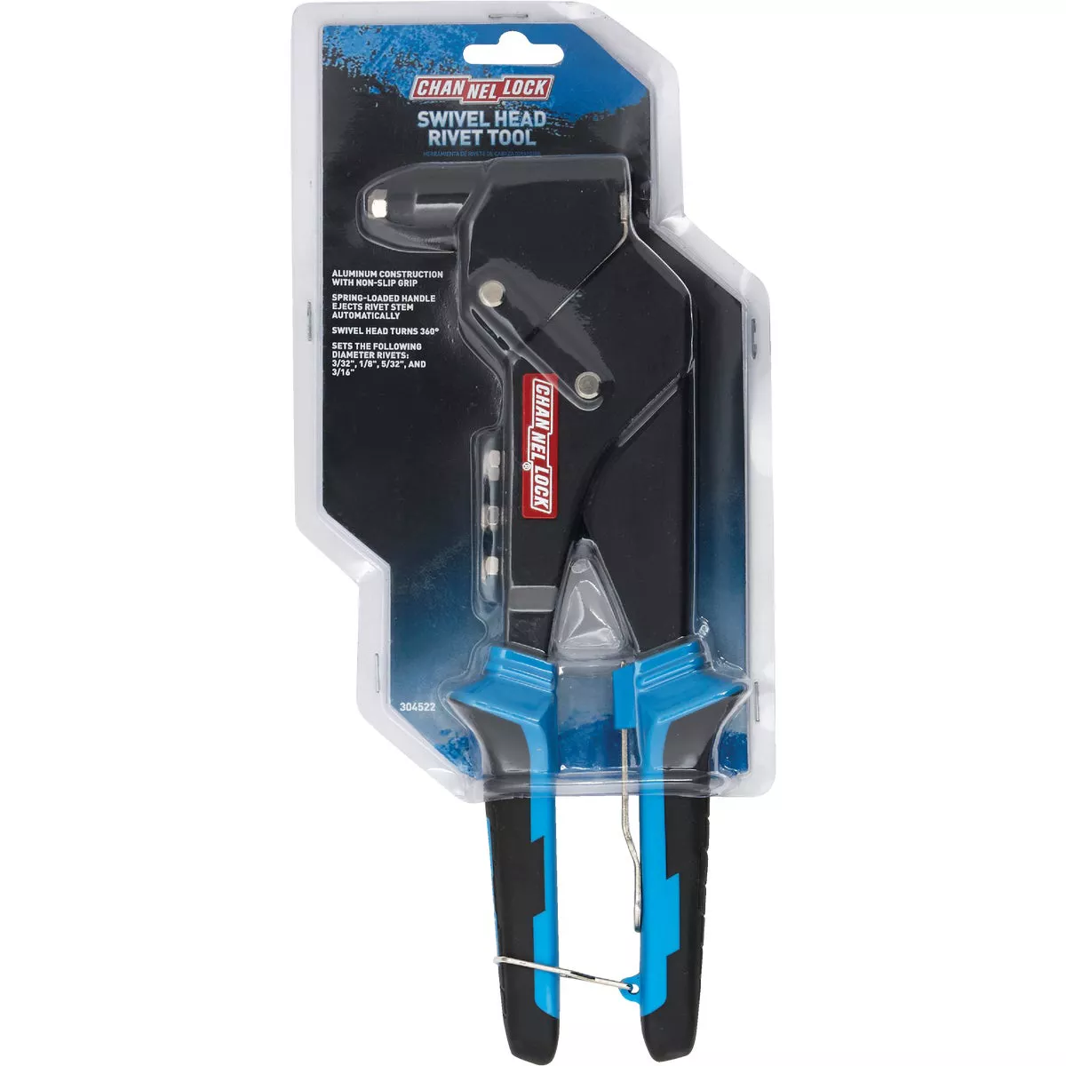 Channellock Swivel Head Rivet Tool - photo 2