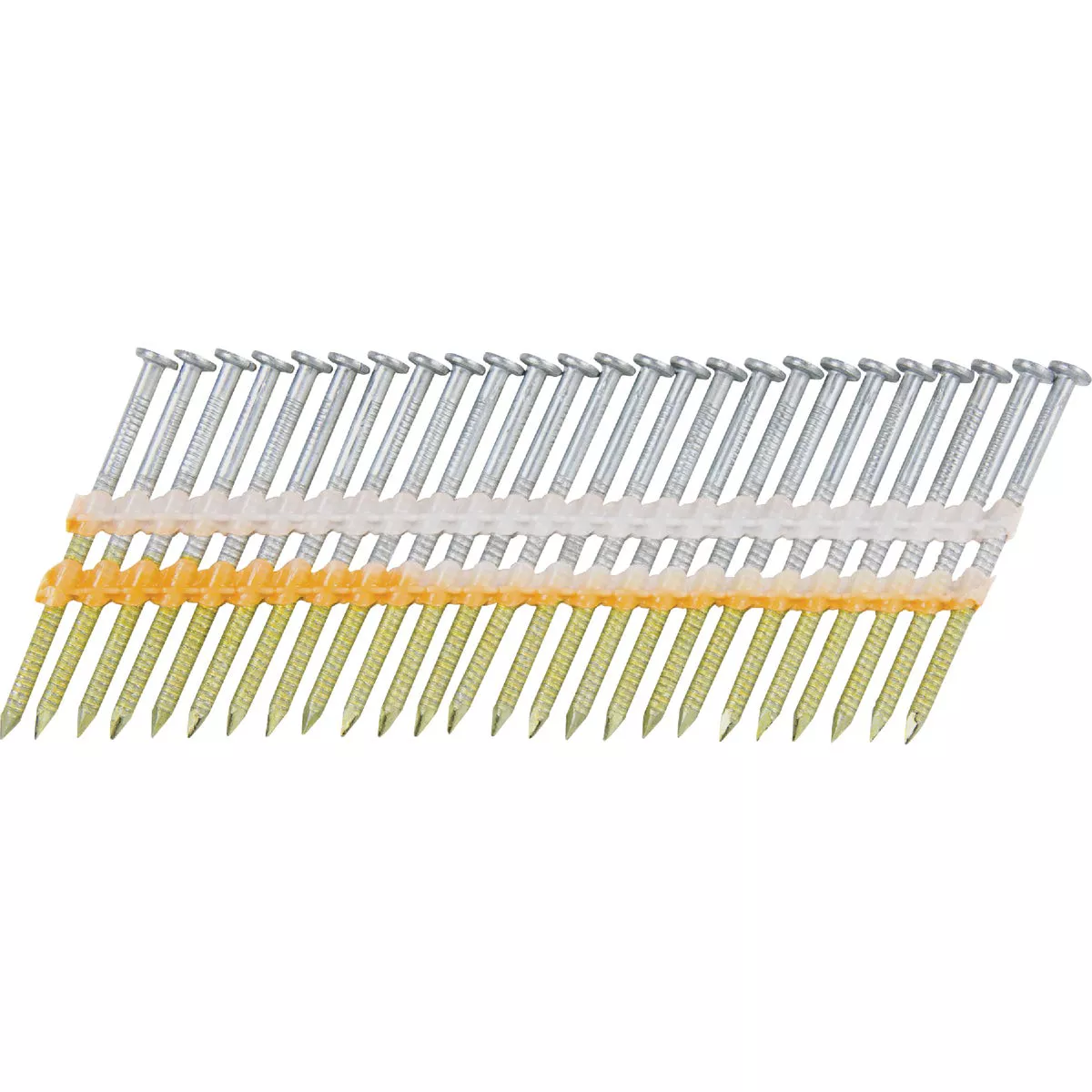 Pro-Fit 2-3/8 In. x 0.113 In. 21 Degree Plastic Strip Ring Shank Round Head Hot Dipped Galvanized Framing Stick Nails (5000 Ct.)