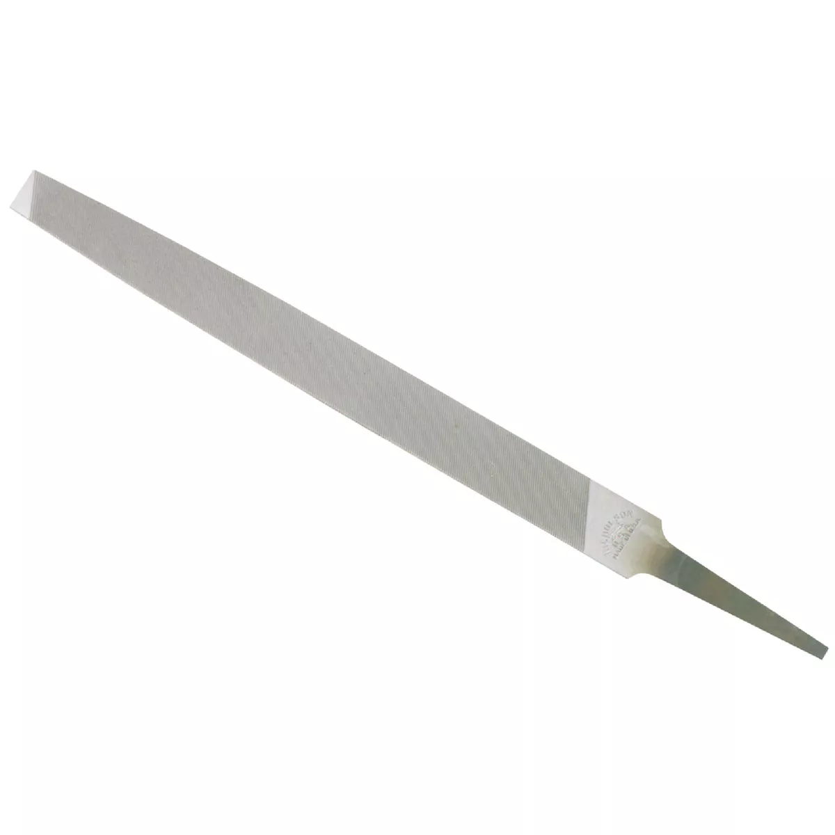 Nicholson 10 In. Mill Bastard File without Handle (Bulk)