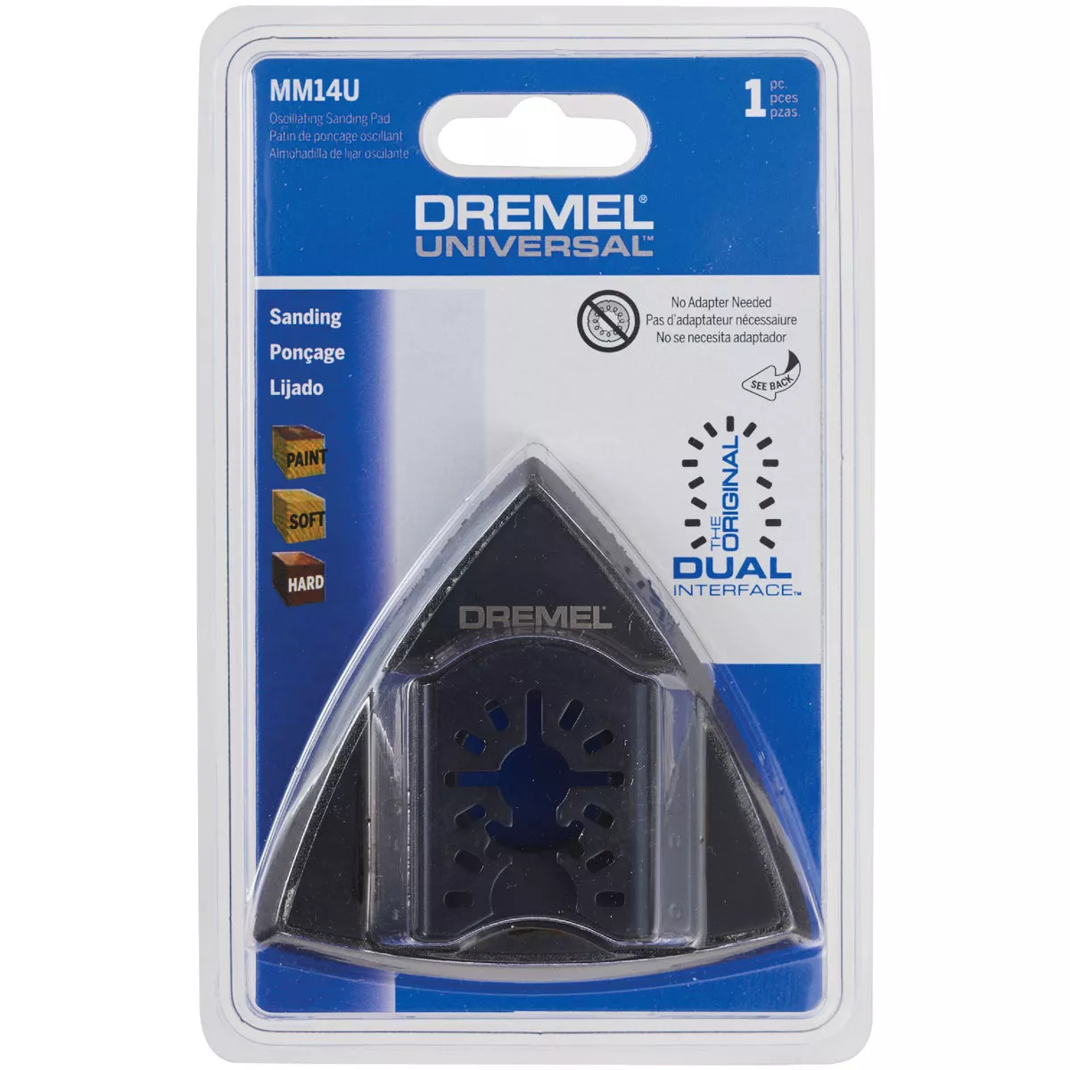 Dremel Universal 3 In. Hook & Loop Sanding Pad - photo 2