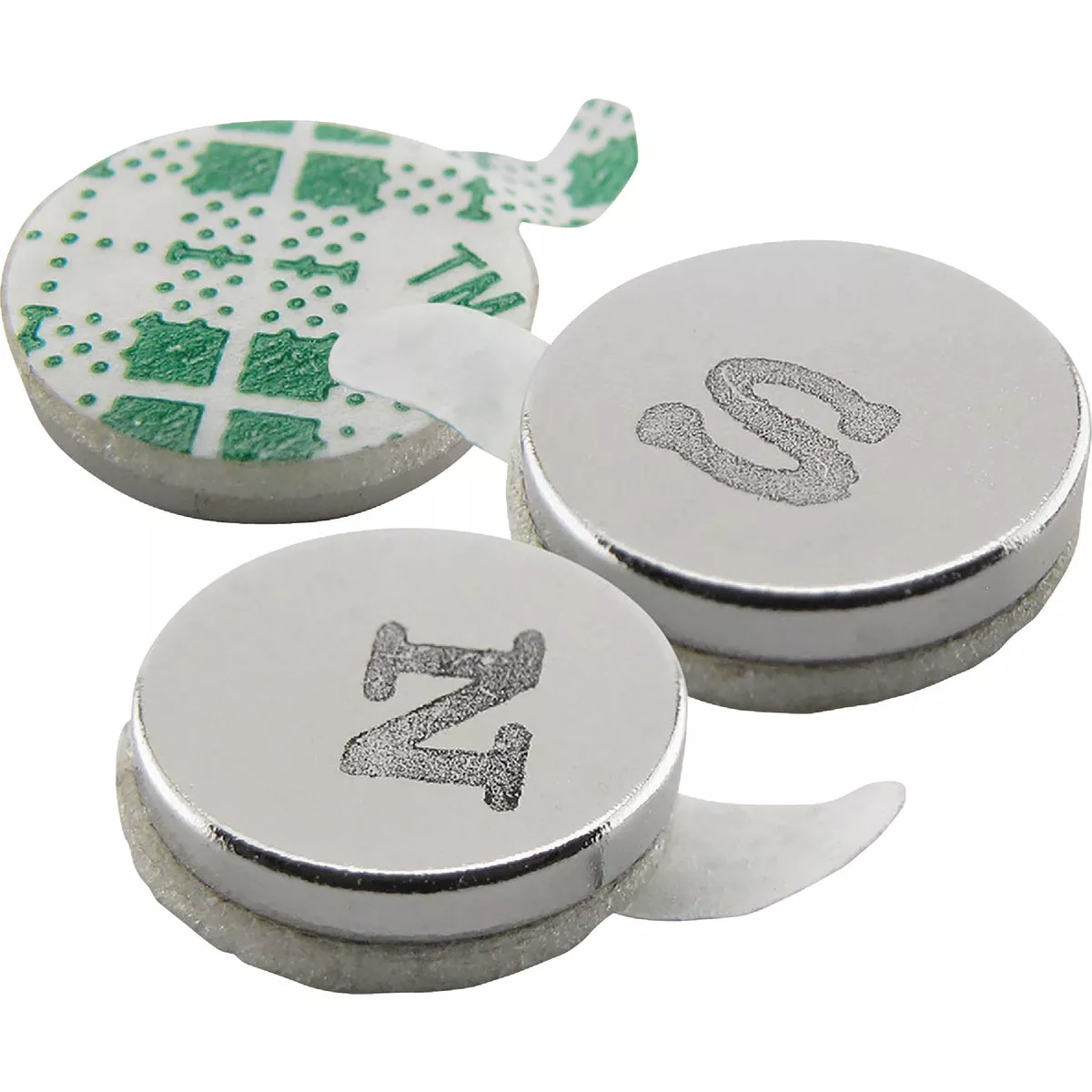 MagnetSource 1.68 Lb. Capacity Neodymium Disc Magnet with Adhesive (12-Pack) - photo 5