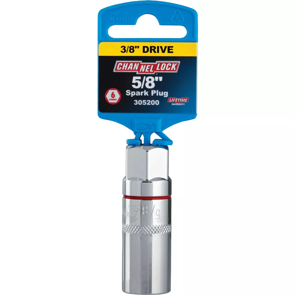 Channellock 3/8 In. Drive 5/8 In. 6-Point Standard Spark Plug Socket - photo 2