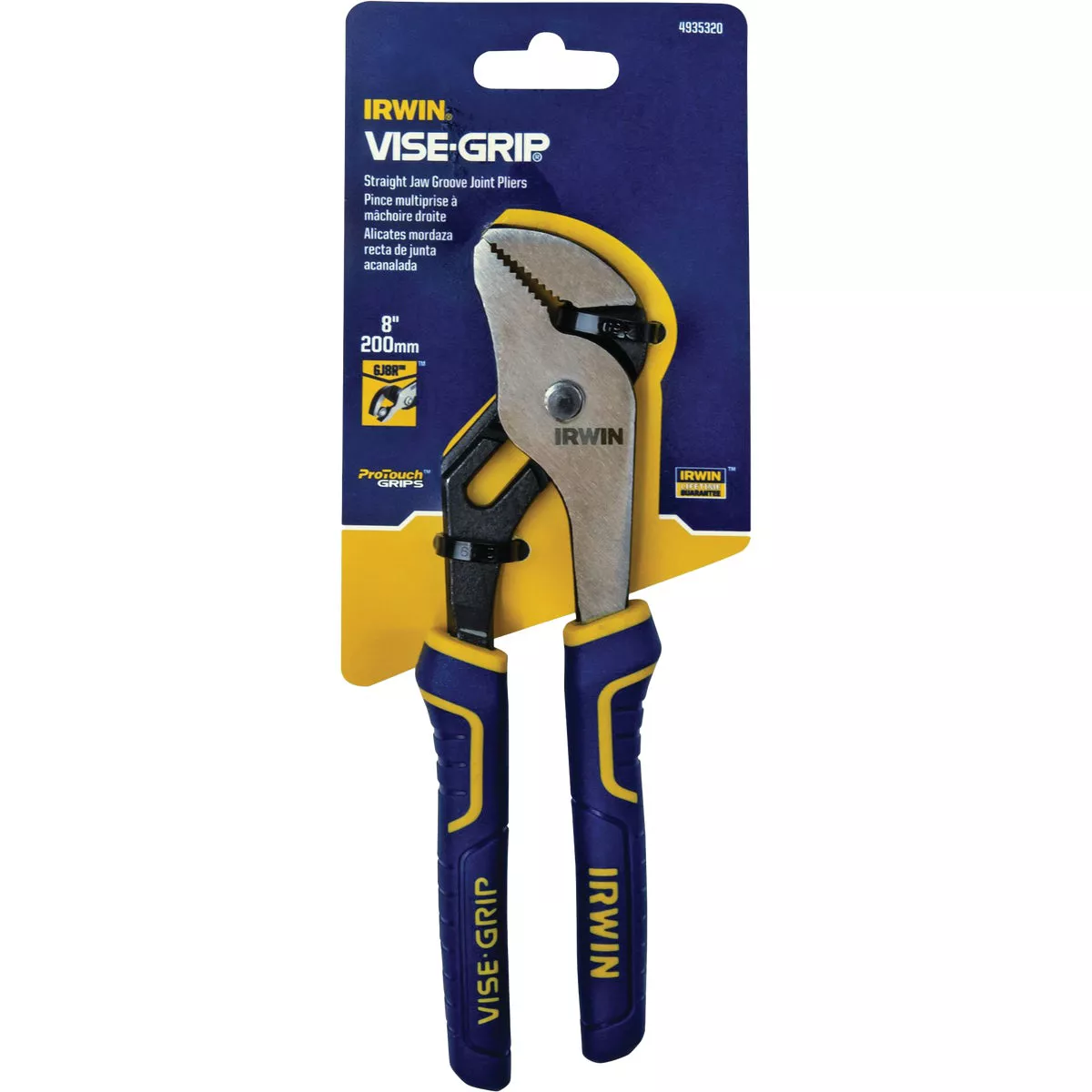 Irwin Vise-Grip 8 In. Straight Jaw Groove Joint Pliers - photo 2