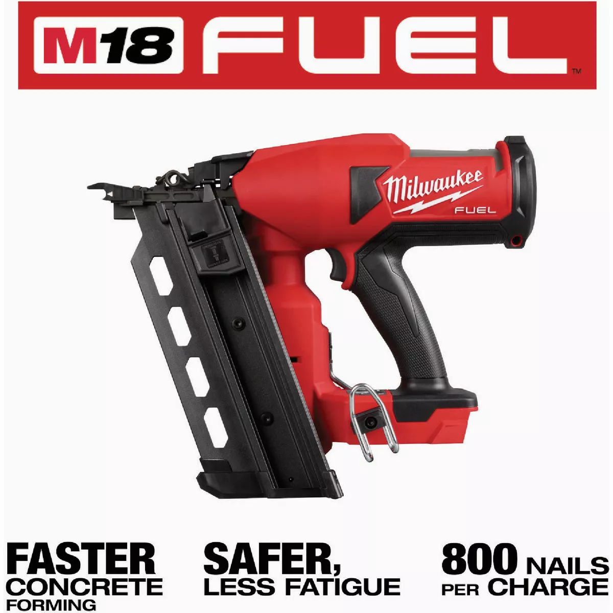 Milwaukee M18 FUEL Brushless 21 Degree Cordless Duplex Framing Nailer (Tool Only) - photo 5