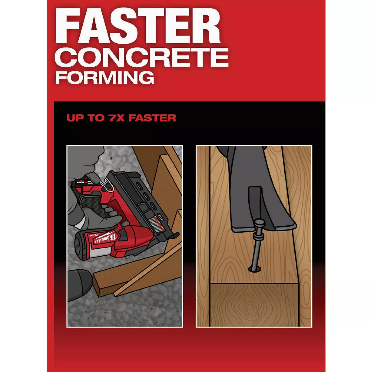 Milwaukee M18 FUEL Brushless 21 Degree Cordless Duplex Framing Nailer (Tool Only) - photo 6