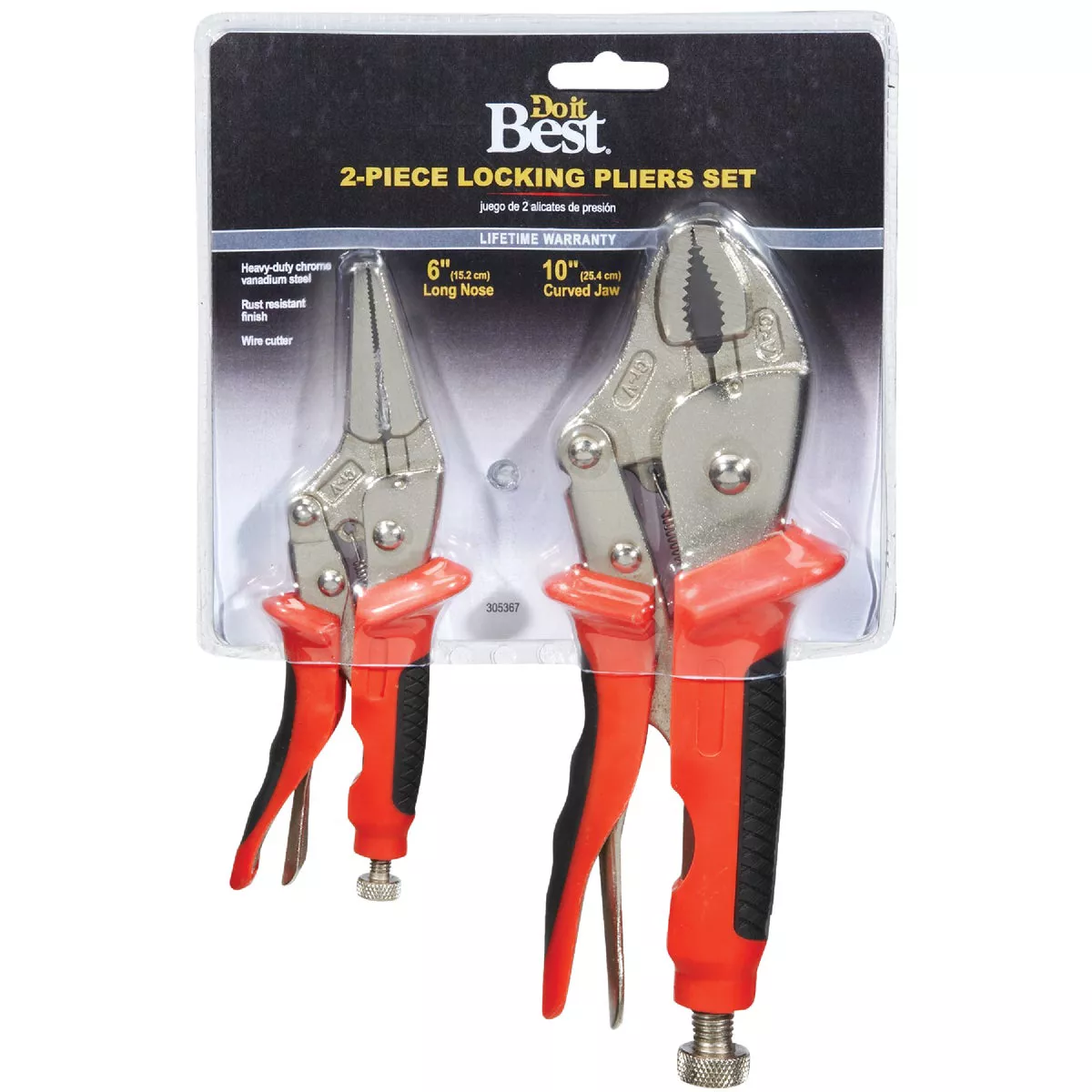 Do it Best Locking Pliers Set (2-Piece) - photo 2
