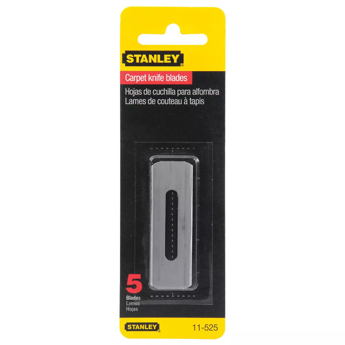 Stanley Double Edge Slotted 2-1/4 In. Carpet Knife Blade (5-Pack) - photo 2