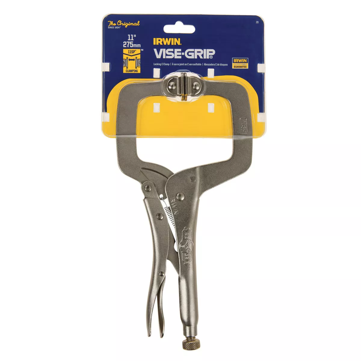 Irwin Vise-Grip 11 In. Locking C-Clamp with Swivel Jaws - photo 2
