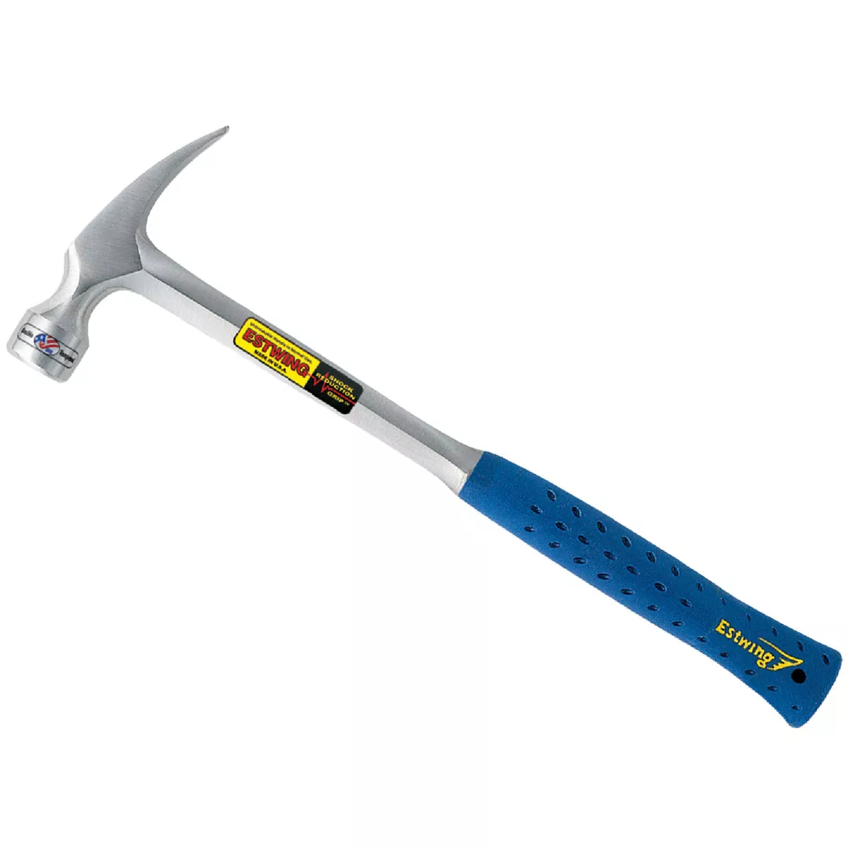 Estwing 28 Oz. Milled-Face Rip Claw Hammer with Nylon-Covered Steel Handle