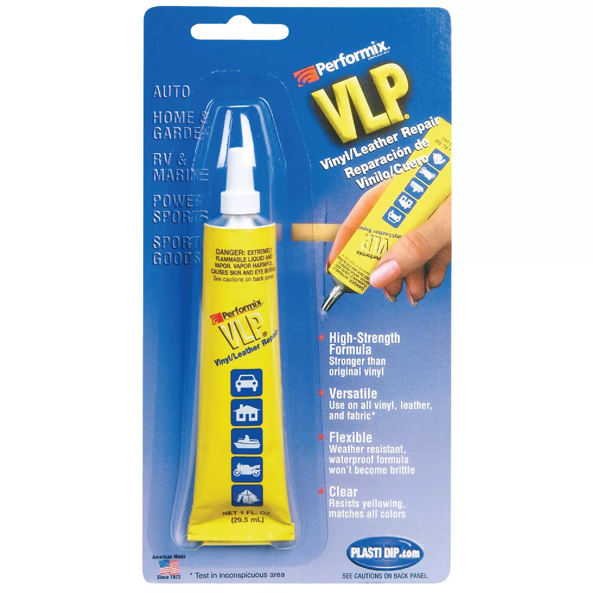 Performix VLP 1 Oz. Clear Vinyl Repair Adhesive