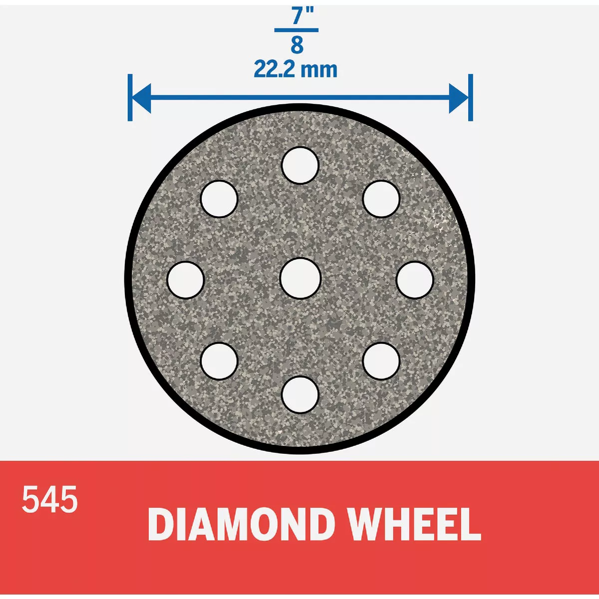 Dremel 1/8 In. Diamond Wheel - photo 3
