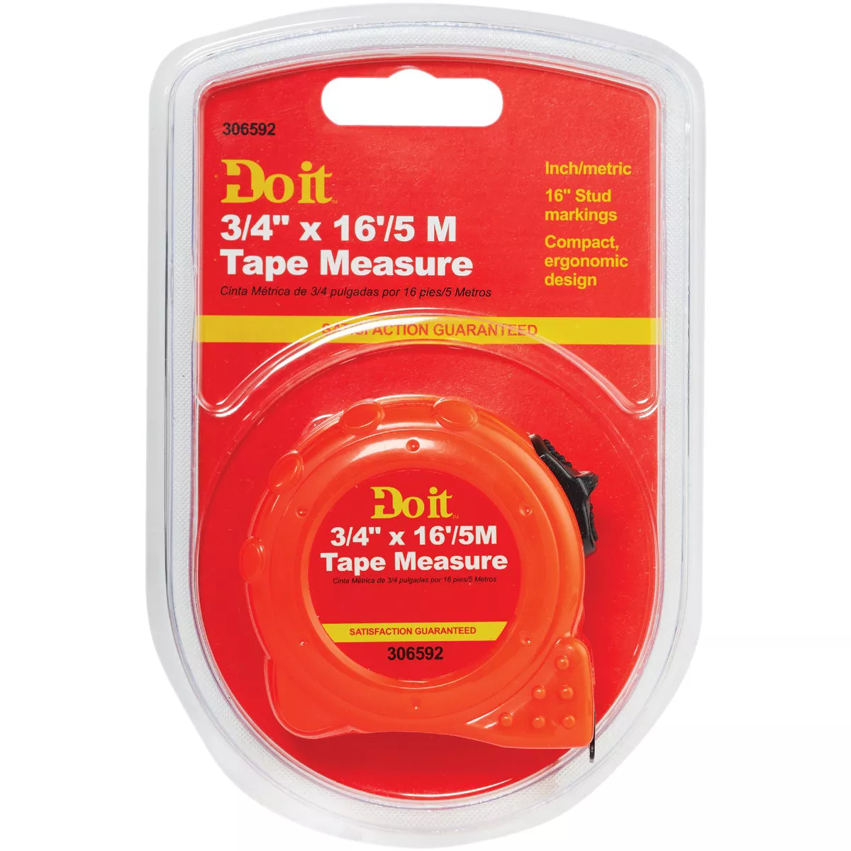 Do it 5m/16 Ft. Metric/SAE Power Tape Measure - photo 2