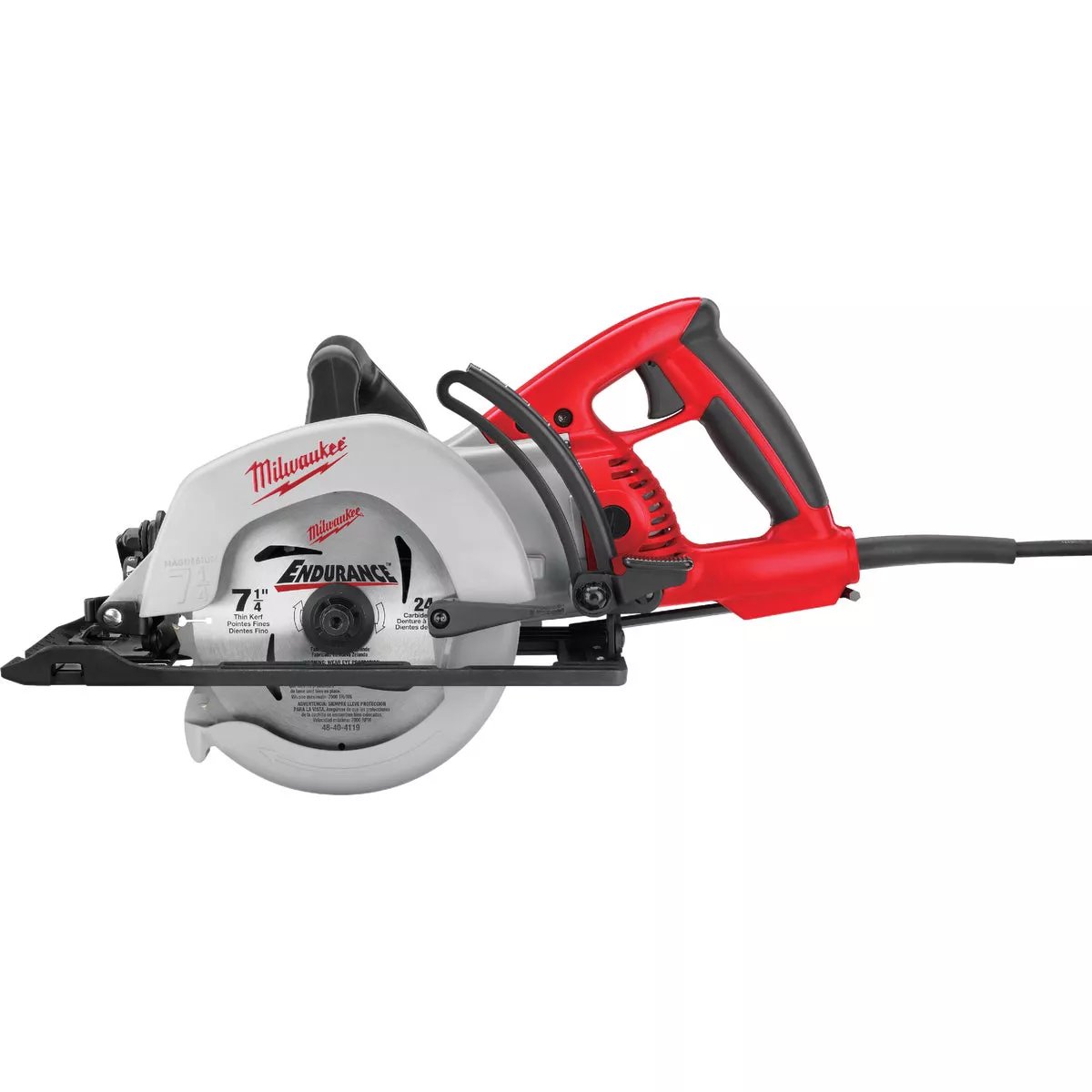 Milwaukee 7-1/4 In. 15-Amp Magnesium Worm Drive Circular Saw - photo 2